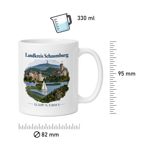 Tasse »Landkreis Schaumburg«