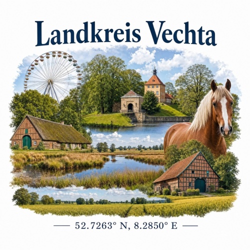 Tasse »Landkreis Vechta«