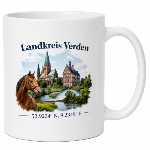 Tasse »Landkreis Verden«