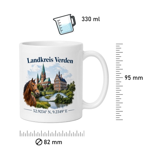 Tasse »Landkreis Verden«
