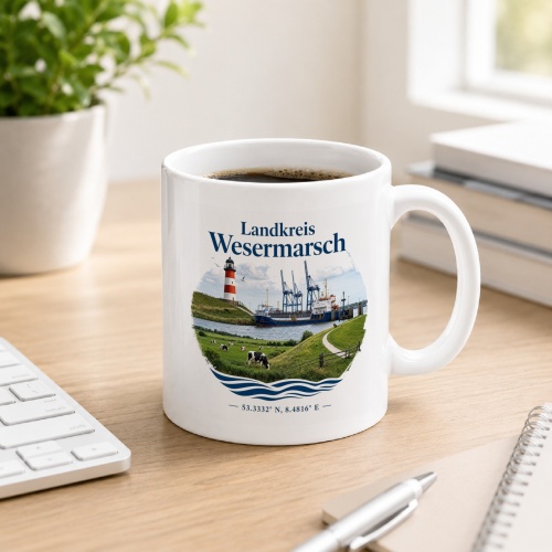 Tasse »Landkreis Wesermarsch«