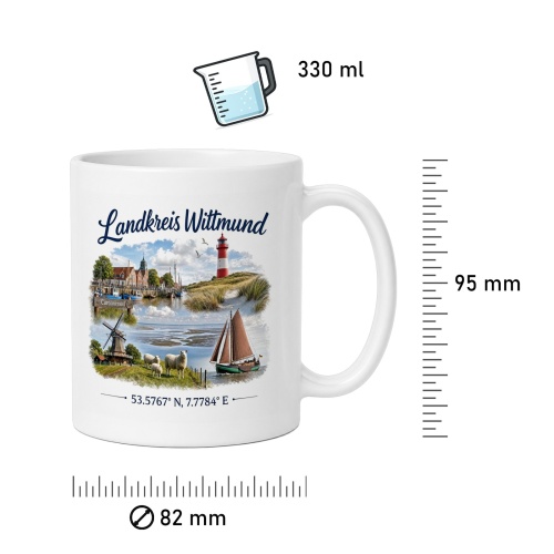 Tasse »Landkreis Wittmund«