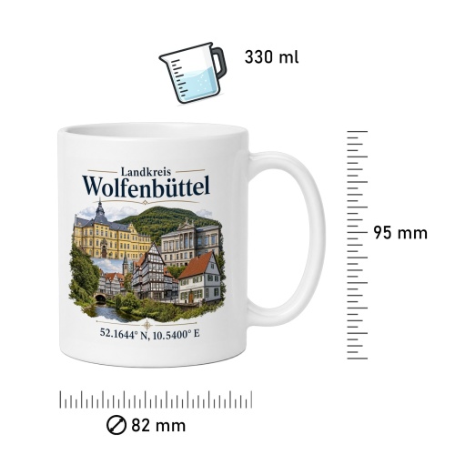 Tasse »Landkreis Wolfenbüttel«