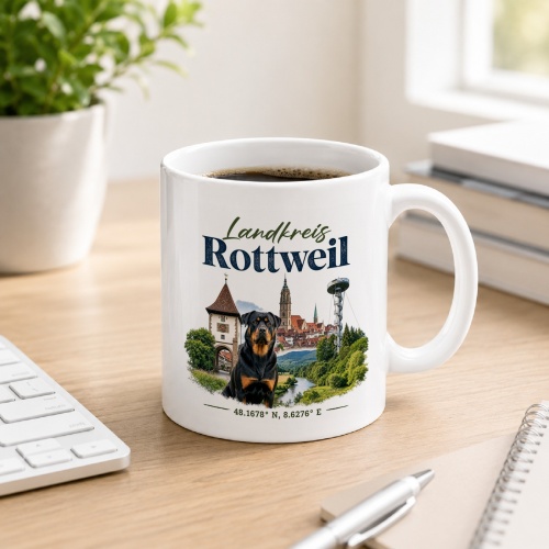 Tasse »Landkreis Rottweil«