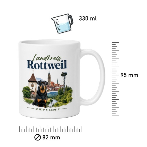 Tasse »Landkreis Rottweil«