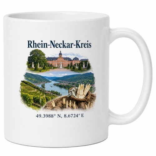 Tasse »Rhein-Neckar-Kreis«