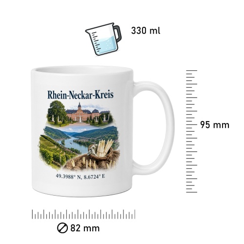 Tasse »Rhein-Neckar-Kreis«