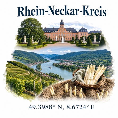 Tasse »Rhein-Neckar-Kreis«