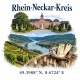 Tasse »Rhein-Neckar-Kreis«