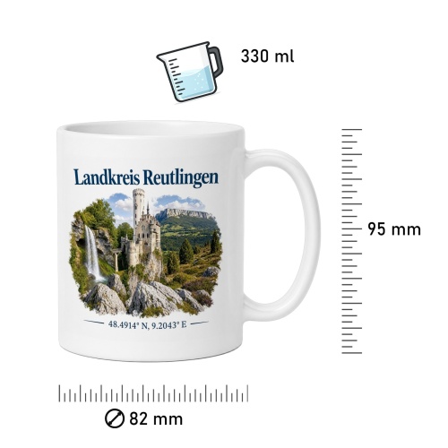 Tasse »Landkreis Reutlingen«
