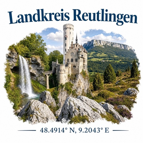 Tasse »Landkreis Reutlingen«