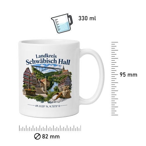 Tasse »Landkreis Schwäbisch Hall«