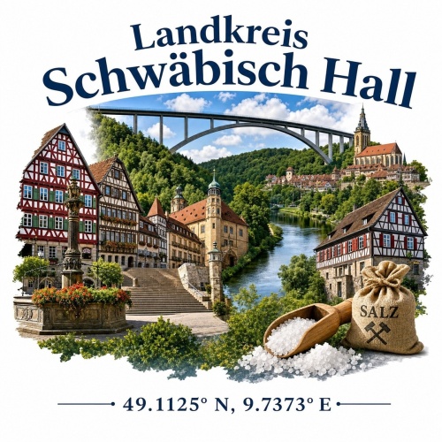 Tasse »Landkreis Schwäbisch Hall«