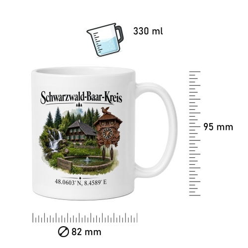 Tasse »Schwarzwald-Baar-Kreis«