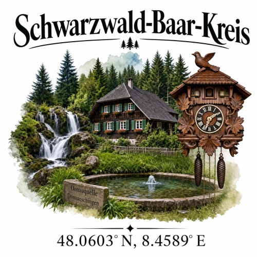 Tasse »Schwarzwald-Baar-Kreis«
