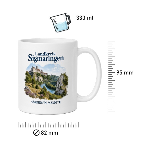Tasse »Landkreis Sigmaringen«