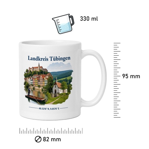 Tasse »Landkreis Tübingen«
