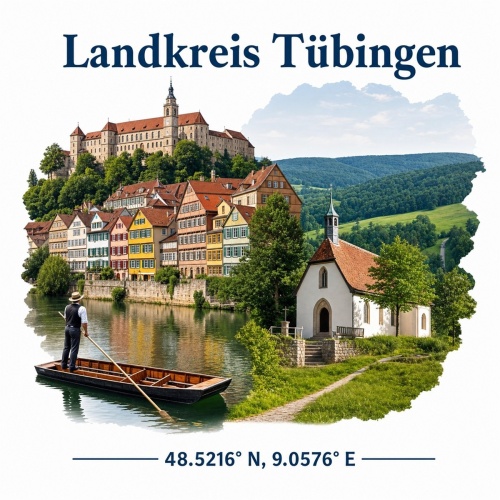 Tasse »Landkreis Tübingen«