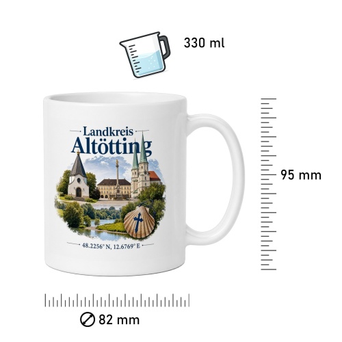 Tasse »Landkreis Altötting«