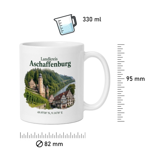 Tasse »Landkreis Aschaffenburg«