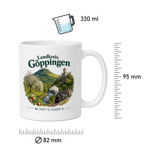 Tasse »Landkreis Göppingen«