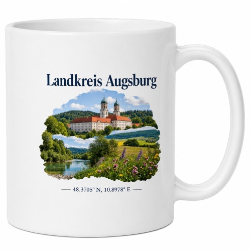 Tasse »Landkreis Augsburg«