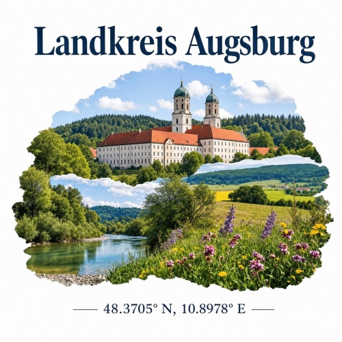 Tasse »Landkreis Augsburg«