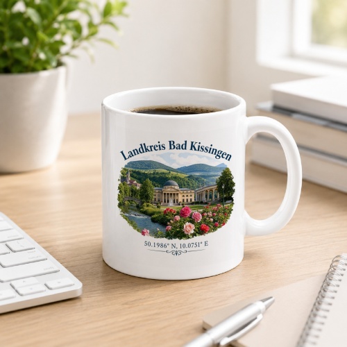 Tasse »Landkreis Bad Kissingen«
