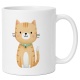 Tasse »Süße Katzen-Illustration«