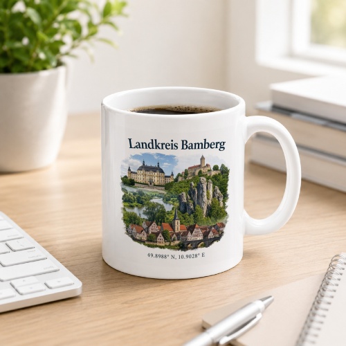 Tasse »Landkreis Bamberg«