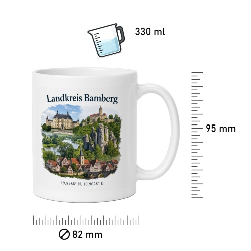 Tasse »Landkreis Bamberg«
