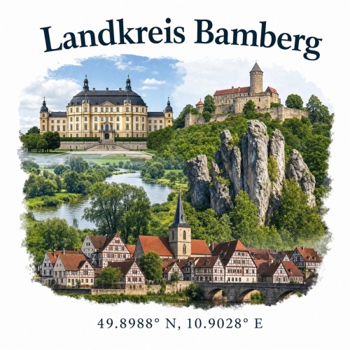 Tasse »Landkreis Bamberg«