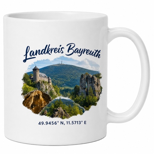 Tasse »Landkreis Bayreuth«