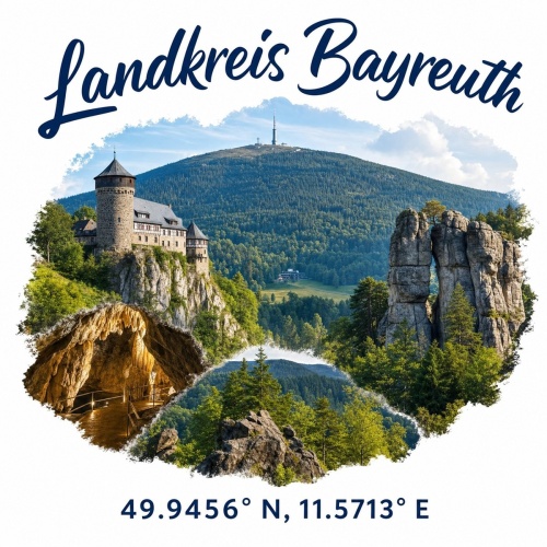 Tasse »Landkreis Bayreuth«