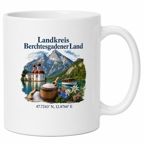 Tasse »Landkreis Berchtesgadener Land«