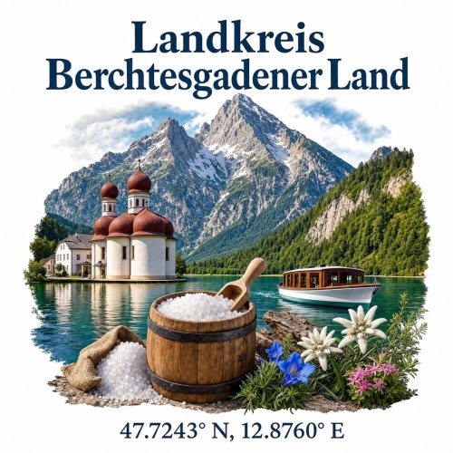 Tasse »Landkreis Berchtesgadener Land«