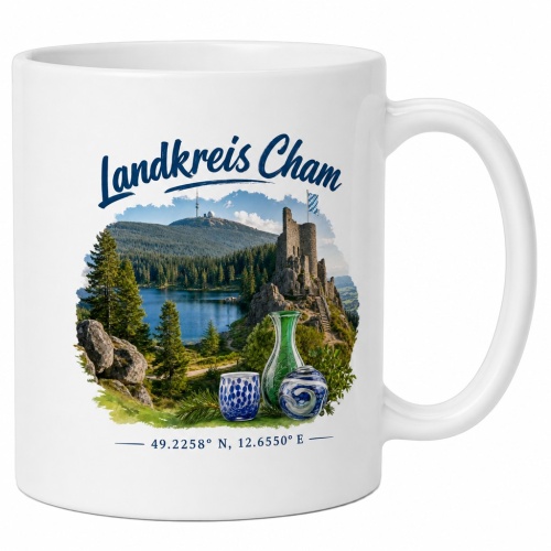 Tasse »Landkreis Cham«