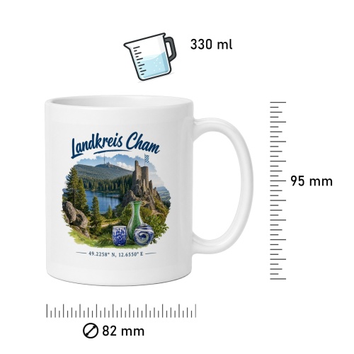 Tasse »Landkreis Cham«