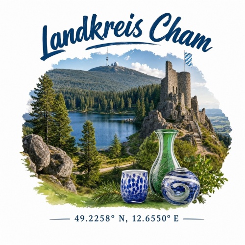 Tasse »Landkreis Cham«