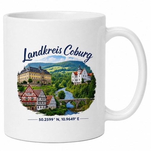 Tasse »Landkreis Coburg«