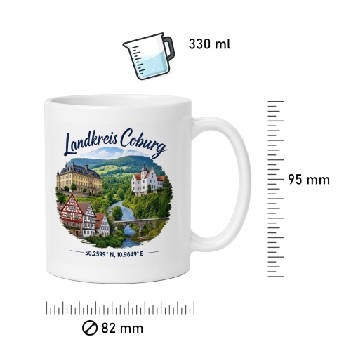 Tasse »Landkreis Coburg«