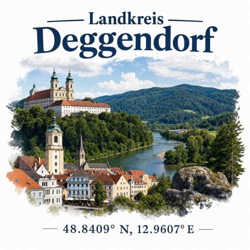 Tasse »Landkreis Deggendorf«