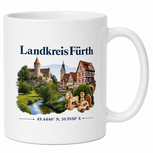 Tasse »Landkreis Fürth –...