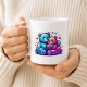 Tasse »Bunte Kuschelbären & Herzen«