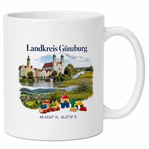 Tasse »Landkreis Günzburg«