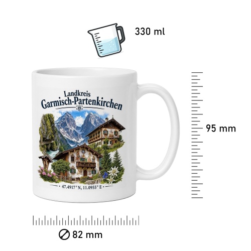 Tasse »Landkreis Garmisch-Partenkirchen«
