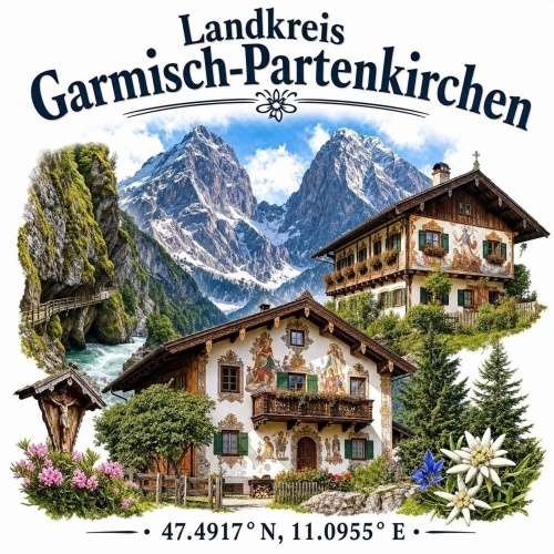 Tasse »Landkreis Garmisch-Partenkirchen«