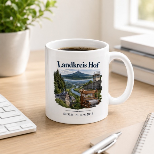 Tasse »Landkreis Hof«