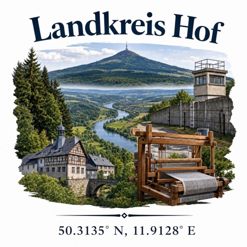 Tasse »Landkreis Hof«