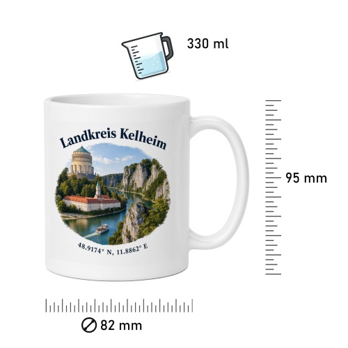 Tasse »Landkreis Kelheim«